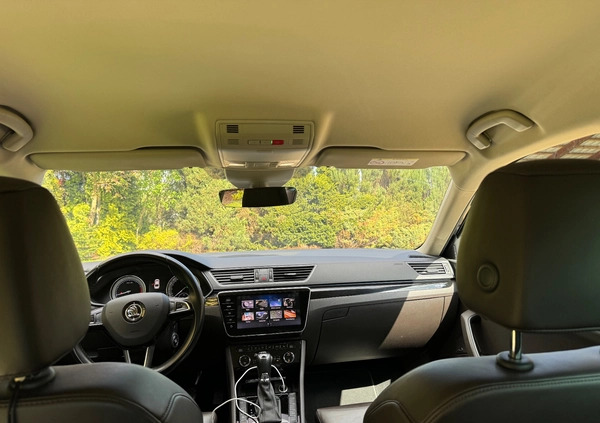 Skoda Superb cena 95000 przebieg: 180600, rok produkcji 2018 z Zamość małe 79